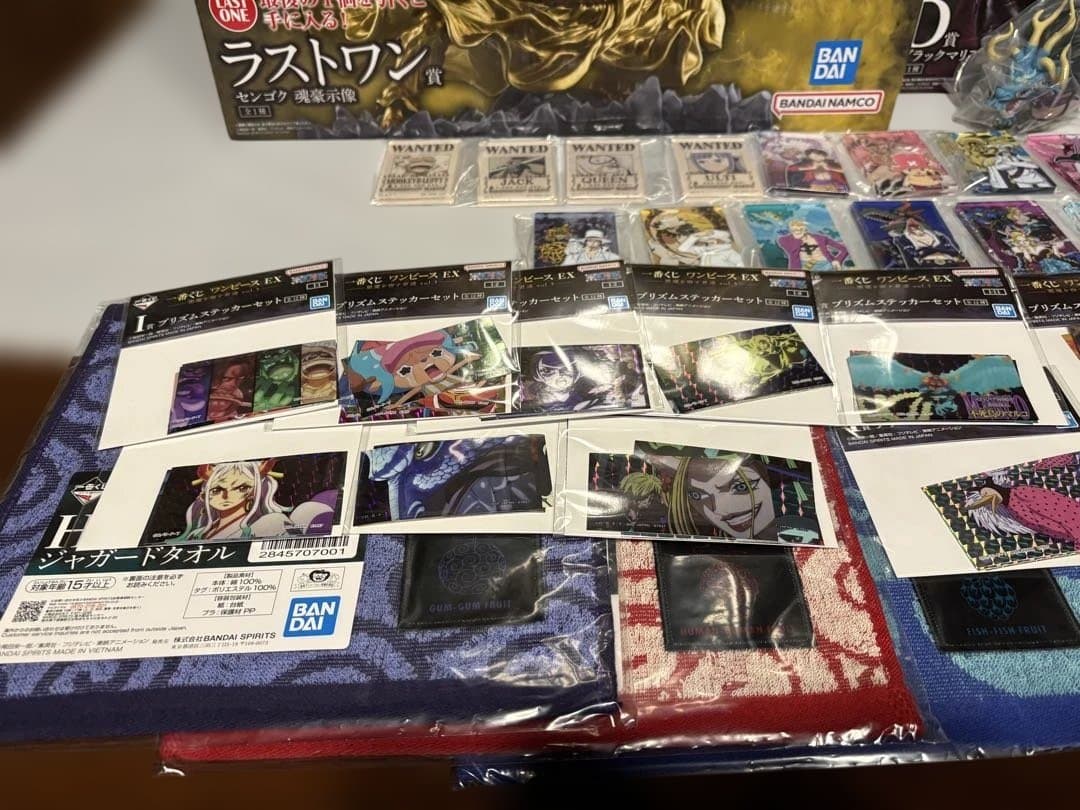 ワンピース一番くじ　A賞B賞D賞E賞ラストワン　セミコンプ
