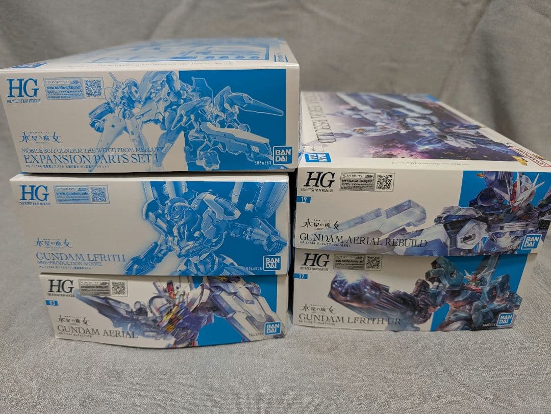 ガンプラまとめ売り 水星の魔女 5体セット