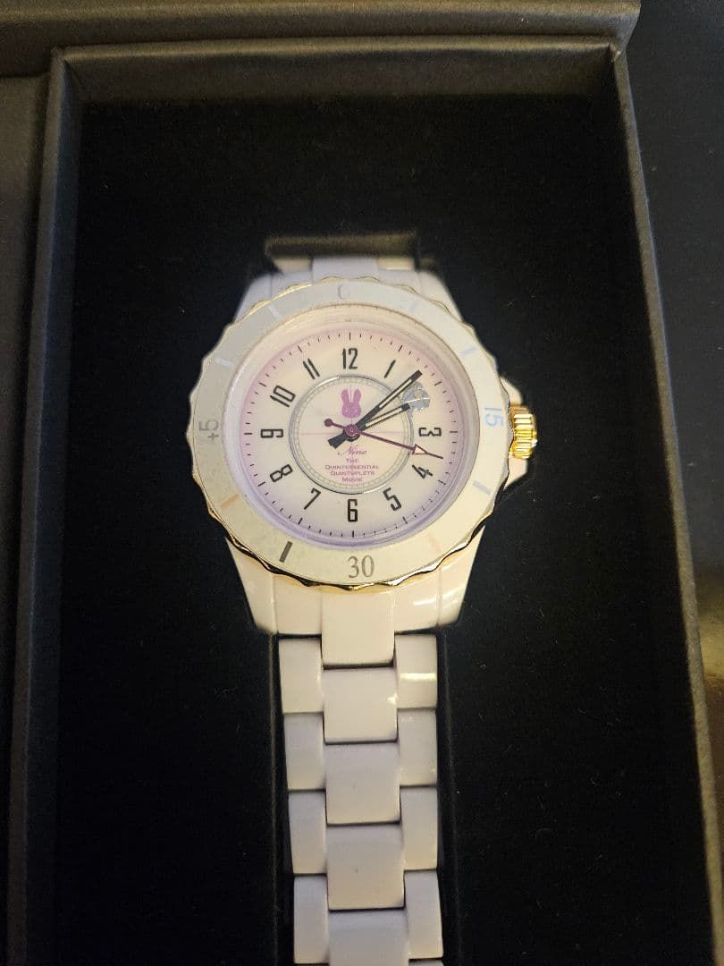 五等分の花嫁 腕時計 セラミックウォッチ ダイヤモンド 中野二乃　時計