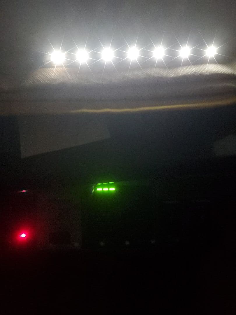 nゲージ室内灯5VテープLED白色　50本 覇王さん専用