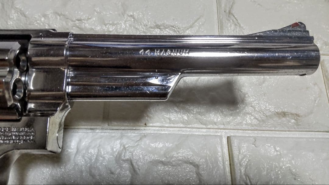 ❮神推し❗️❯マルシン 44マグナム ガスガン クロームメッキ Xカートかも