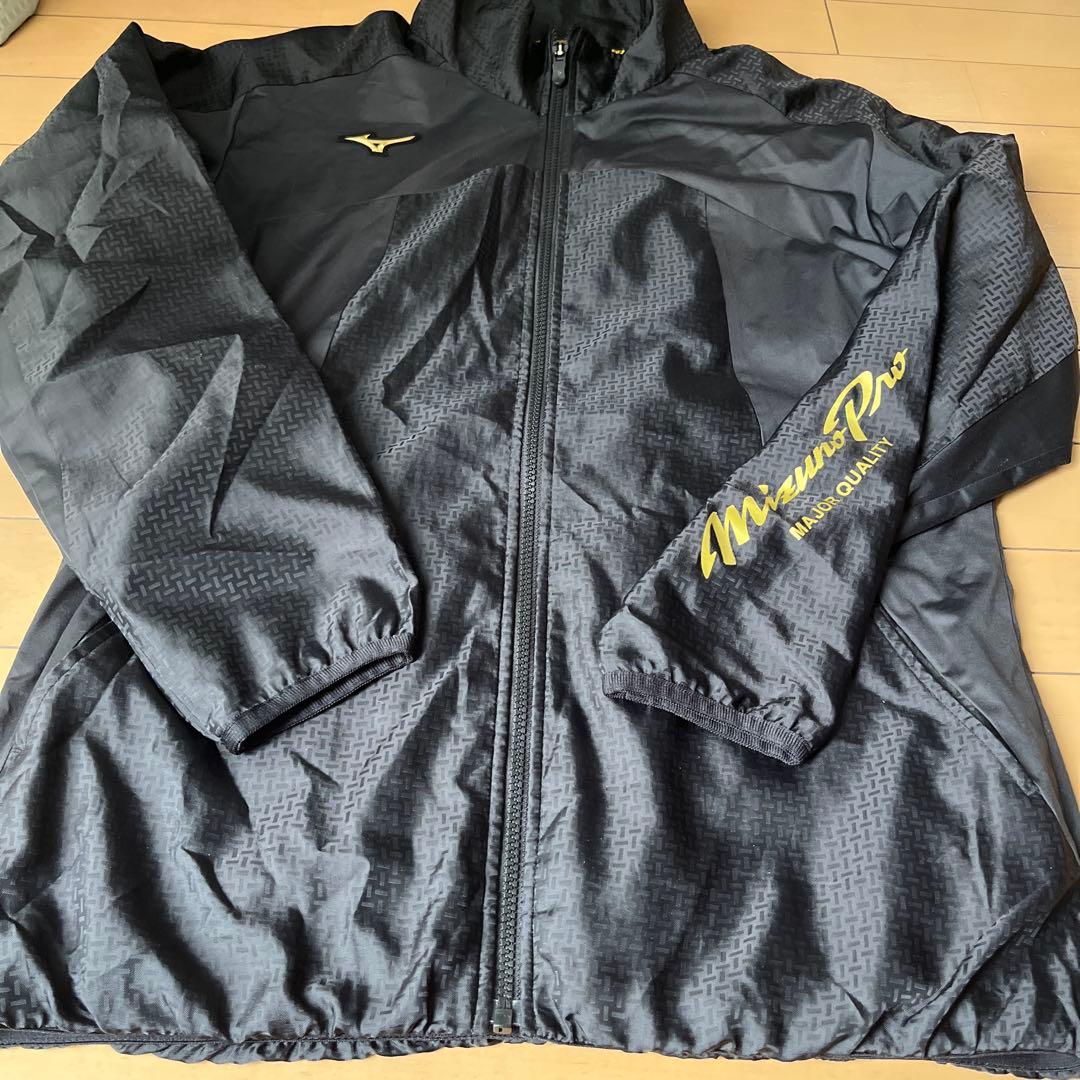 ミズノプロ ブレスサーモ ウインドブレーカー 上下 セットアップ L