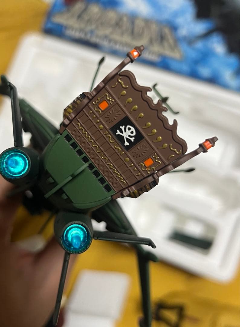 【開封】新世紀合金 SGM-01 アルカディア号 (限定 汚し塗装版)