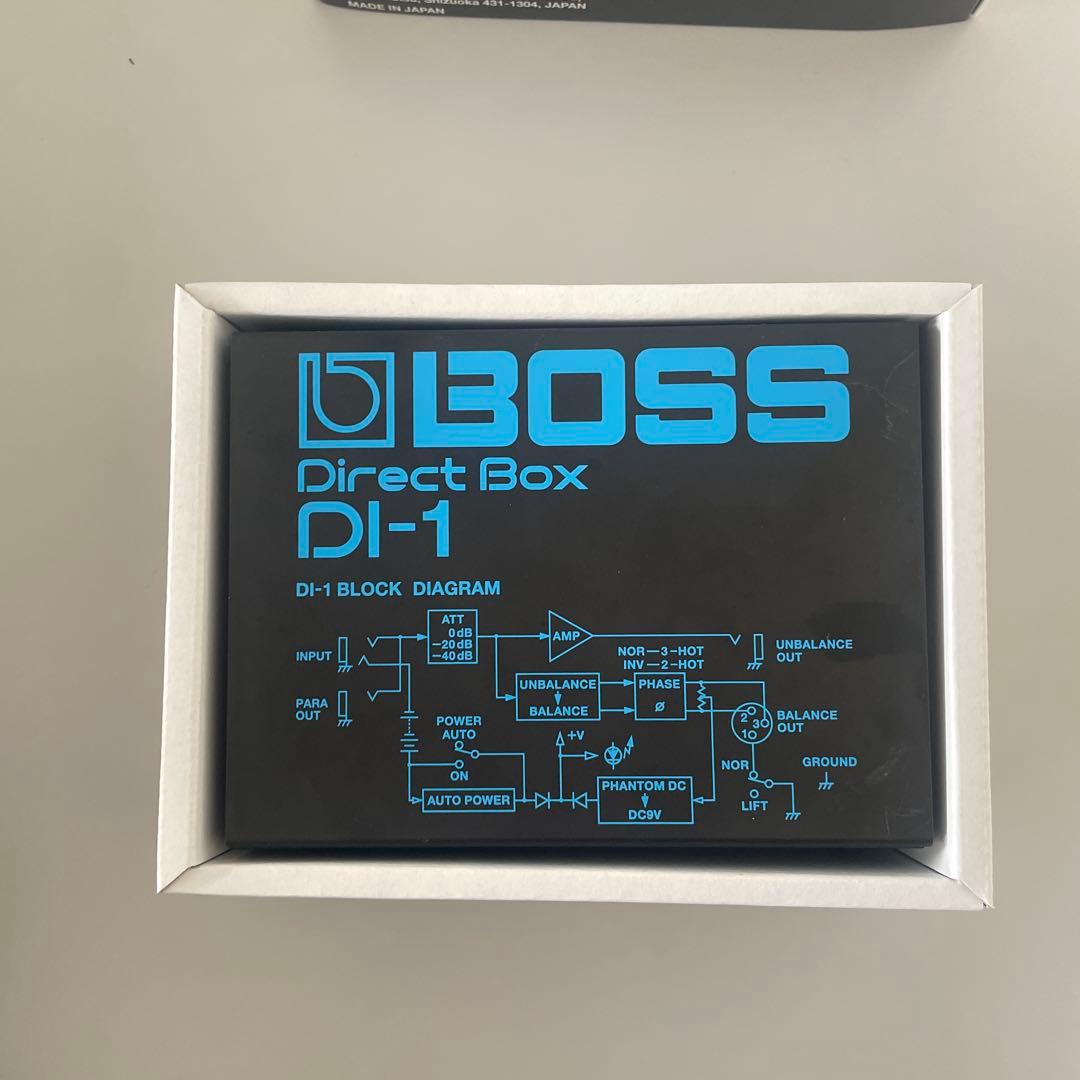 配信機器・PA機器・レコーディング機器 BOSS DI-1 Direct Box
