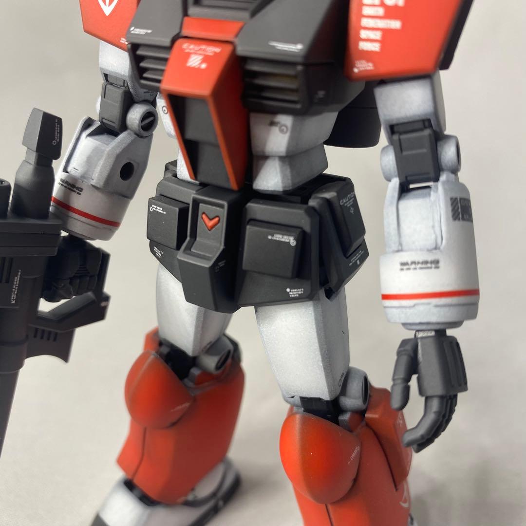 HG プロトタイプジムキャノン　全塗装　完成品　ガンプラ　塗装済