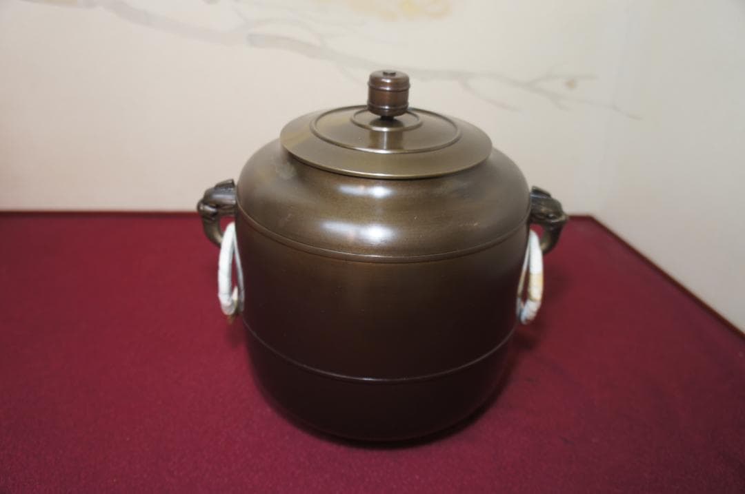 ☆在銘 唐銅皆具一揃え送料込 　み