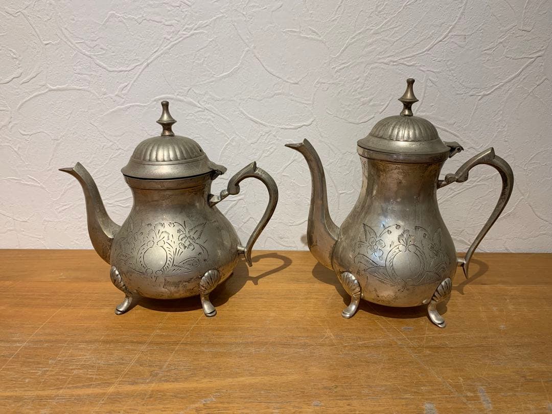 G0203-18★アンティーク調　ティータイムセット インテリア