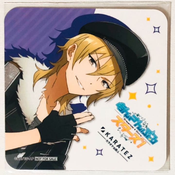 新品★あんスタ【朔間零＆羽風薫】カラオケの鉄人★特典★コースター★2点セット