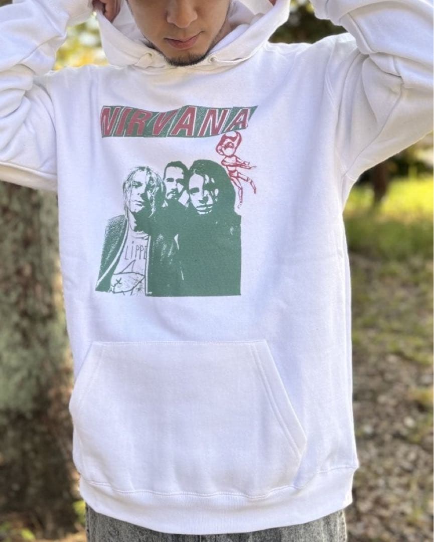 新品未使用 NIRVANA / Flipper プルオーバーパーカー 2XL