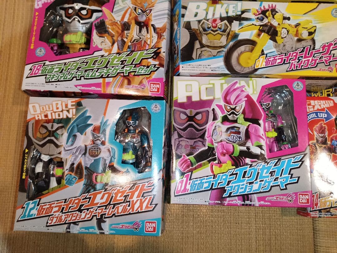 エグゼイドLVURレベルアップライダー