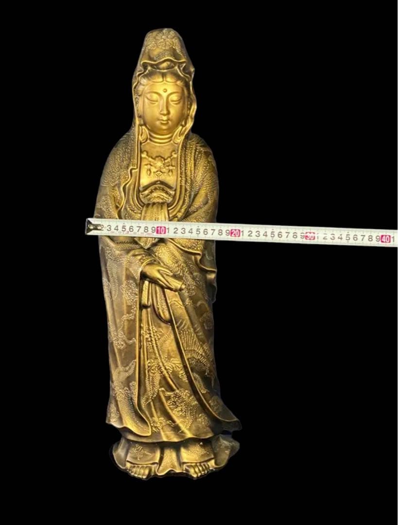 観音様　置物　アンティーク　レトロ　骨董