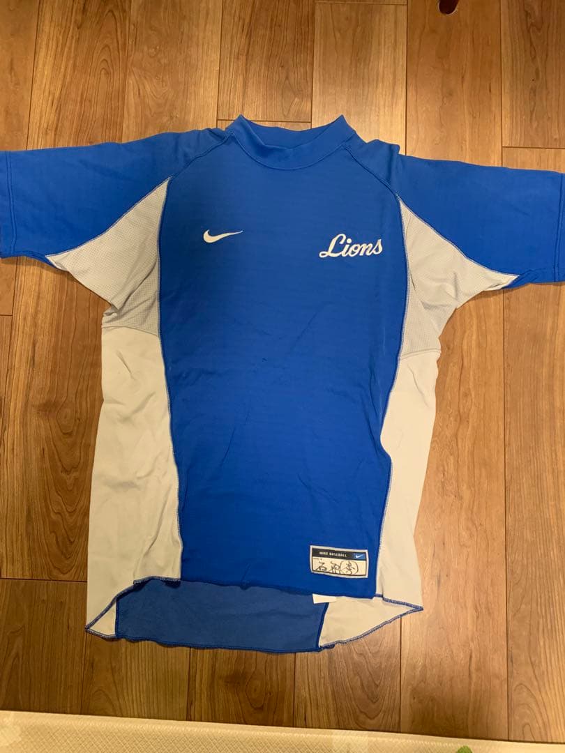 埼玉西武ライオンズ　アンダーシャツ　支給品　実使用　NPB