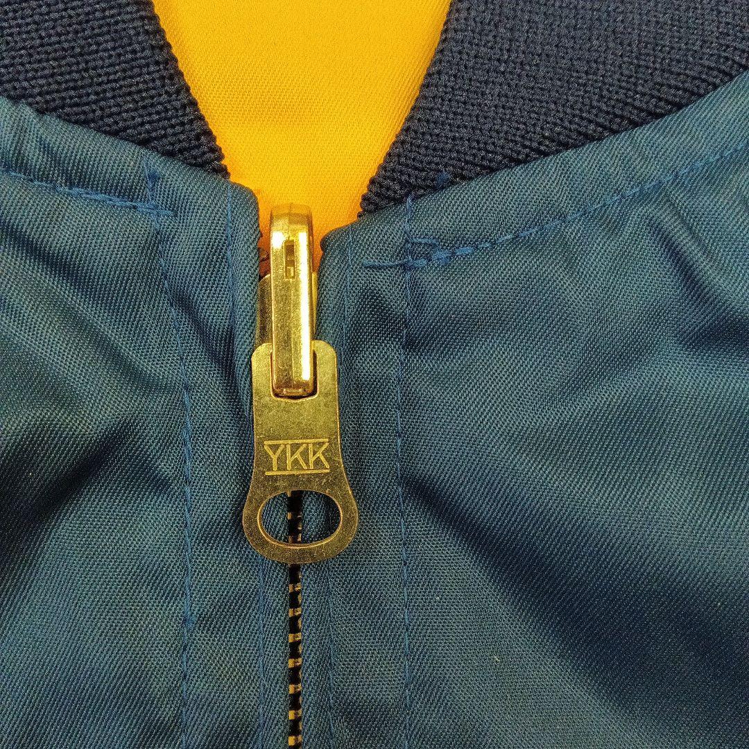 デッド極美品　BX品　80s〜航空自衛隊F15プリント航空上衣　MA1