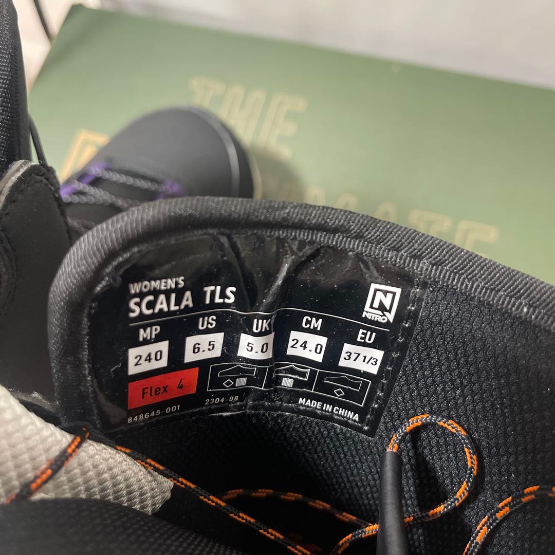 ナイトロ スノーボードブーツ スカラ 24cm レディースブーツ