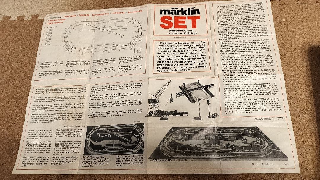 鉄道模型 Marklin HO SET-S メルクリン ドイツ製 通電動作不明