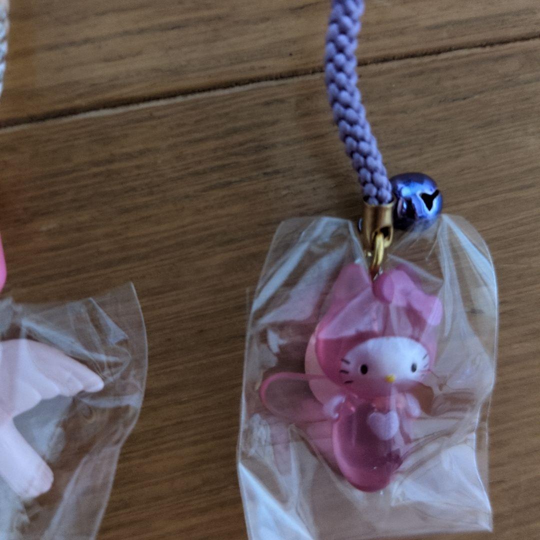 ハローキティ・マイメロディ ストラップセット