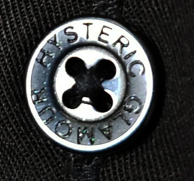 激レア！80'S ヒステリックグラマー 総刺繍 黒 ボーリングシャツ