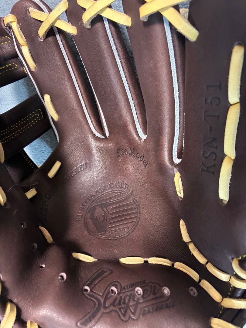 最終価格　久保田スラッガー軟式T51 屋外未使用　タグチスポーツ湯もみ型付け