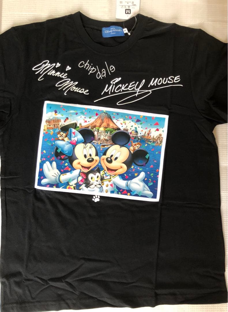 ディズニーTシャツ(Msize)&タンブラー【おまけ2002Xmasバケツ】