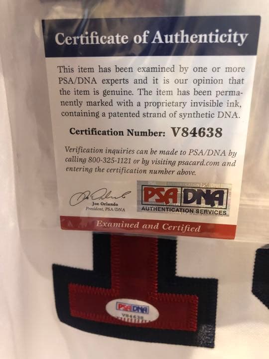 MLB 上原浩治直筆サイン入りユニフォーム　レッドソックス