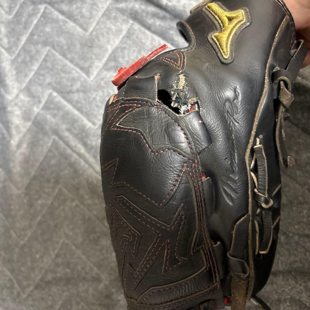 ミズノプロ硬式用左投手用グローブ