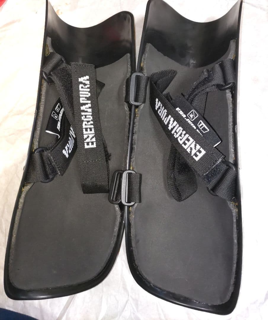 程度良好 ENERGIAPURA シンガード レガース 長さ 38cm位