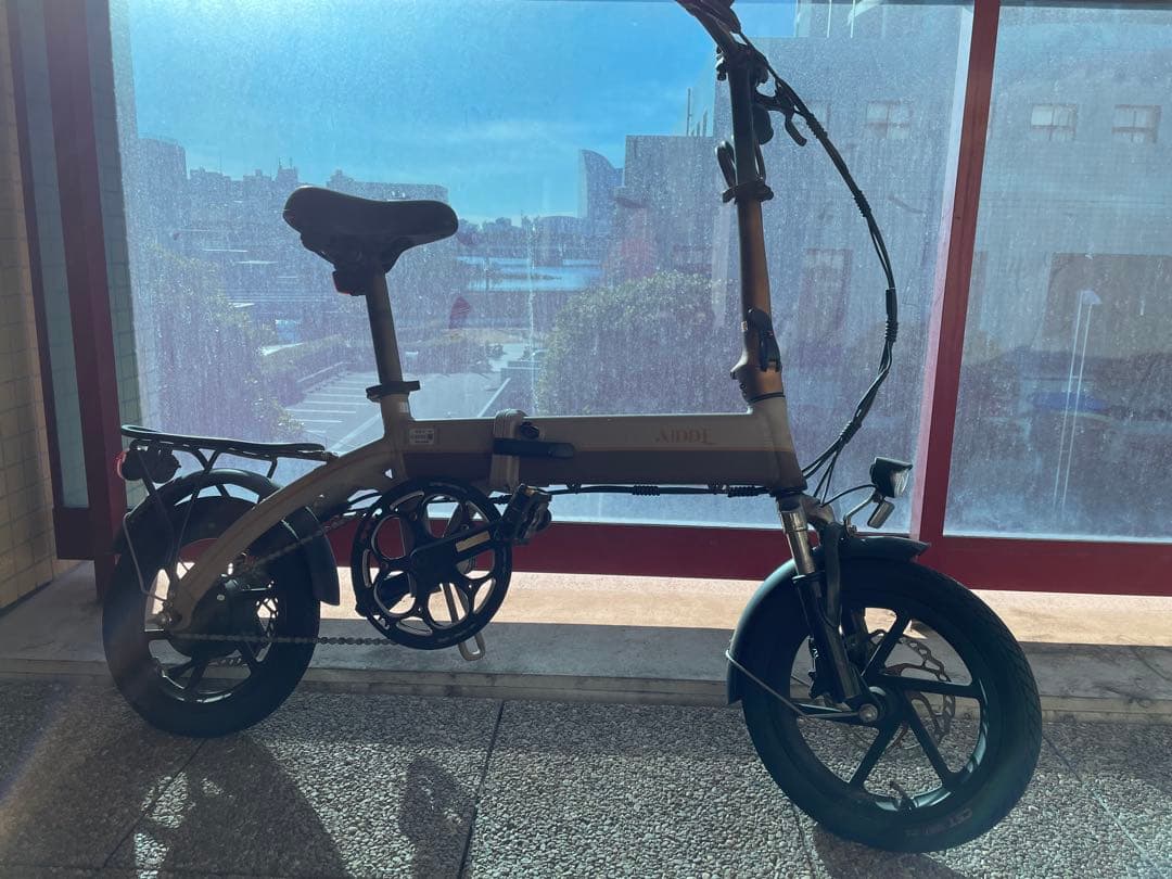 【直接お取引　横浜駅周辺】電動アシスト折りたたみ自転車 AIDDE