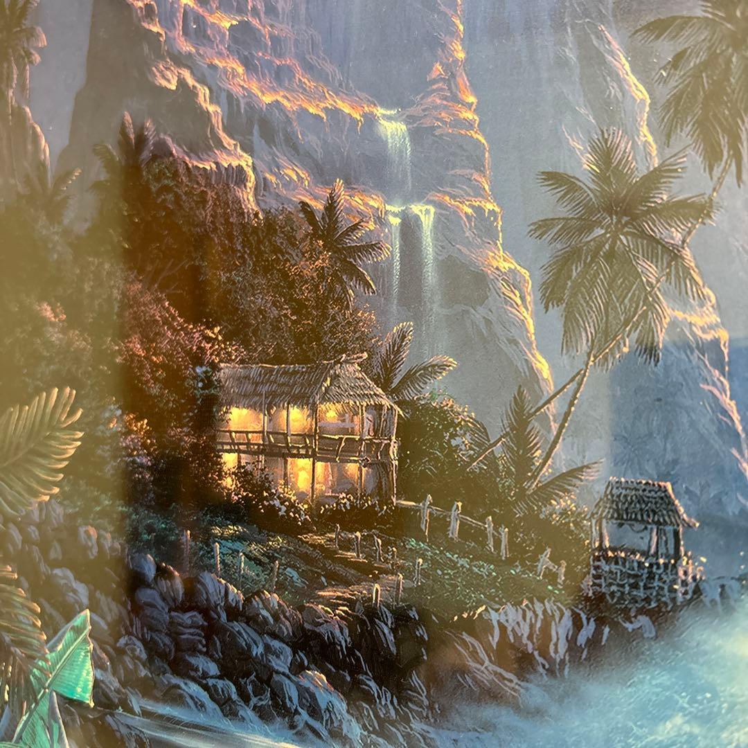 ラッセン　エスケープ　絵画　ポスター　額装　額入り　LASSEN ESCAPE