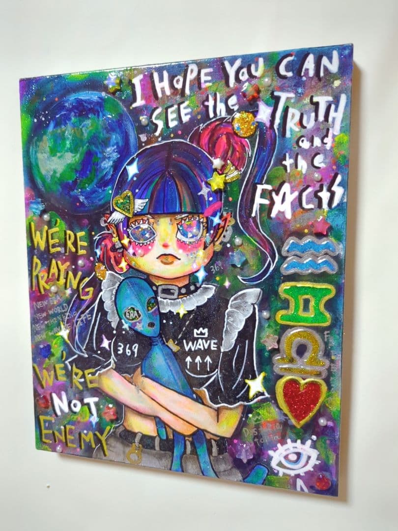 一点物アート/Cosmic Prayer for Truth-宇宙から真実の祈り