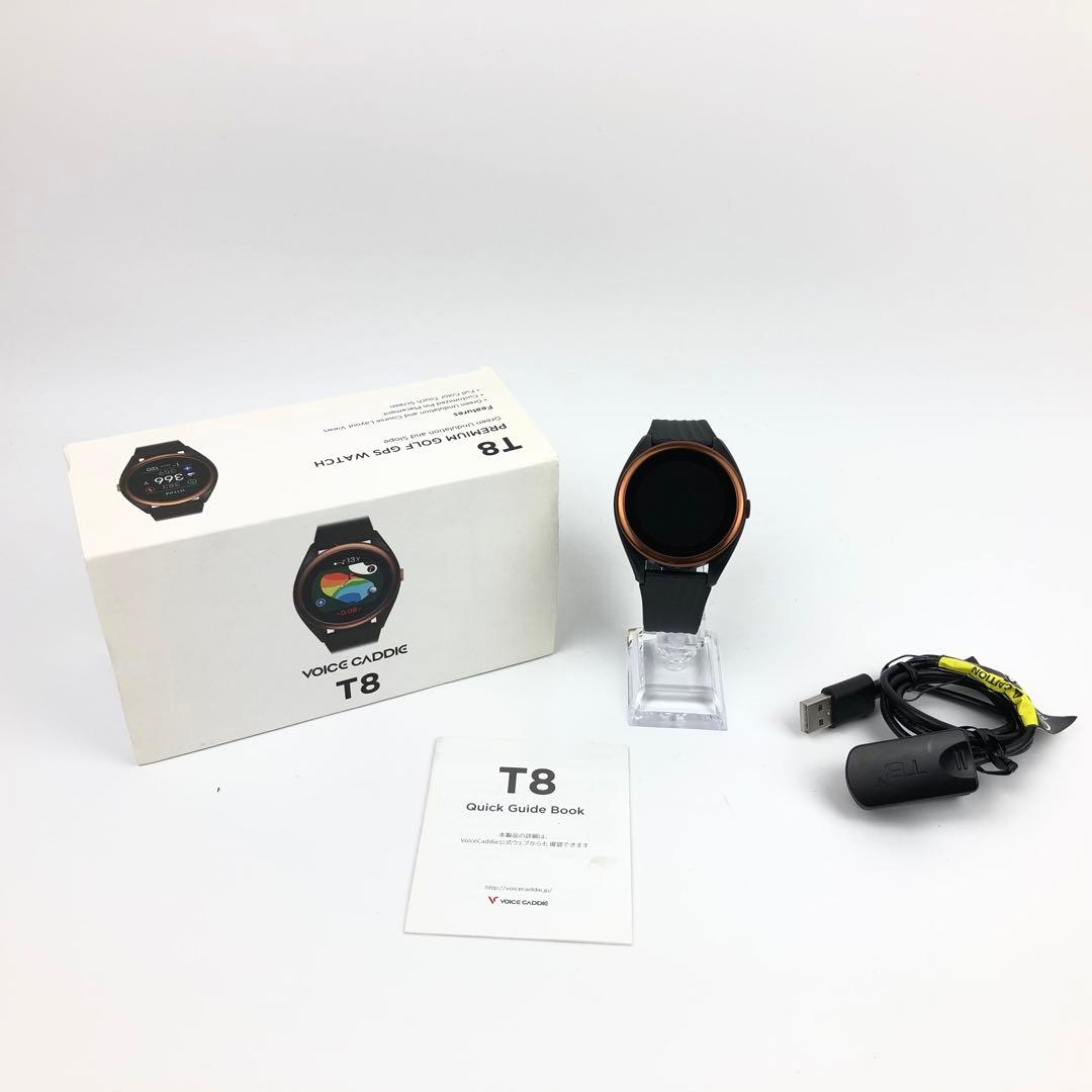 voice caddie T8 ゴルフナビ GPS距離計測 腕時計型 AI搭載