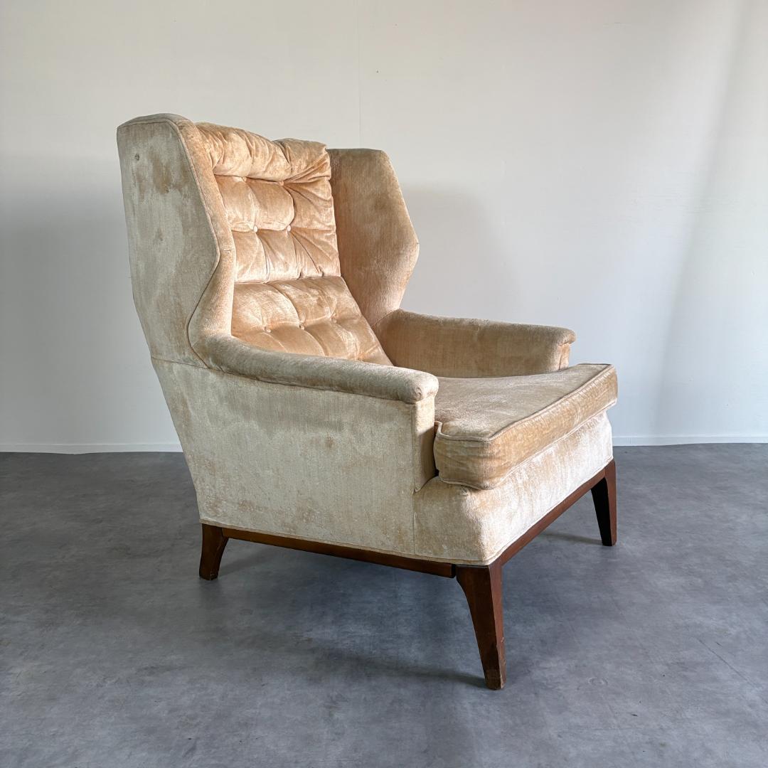 ヴィンテージ　ウイングバックチェア