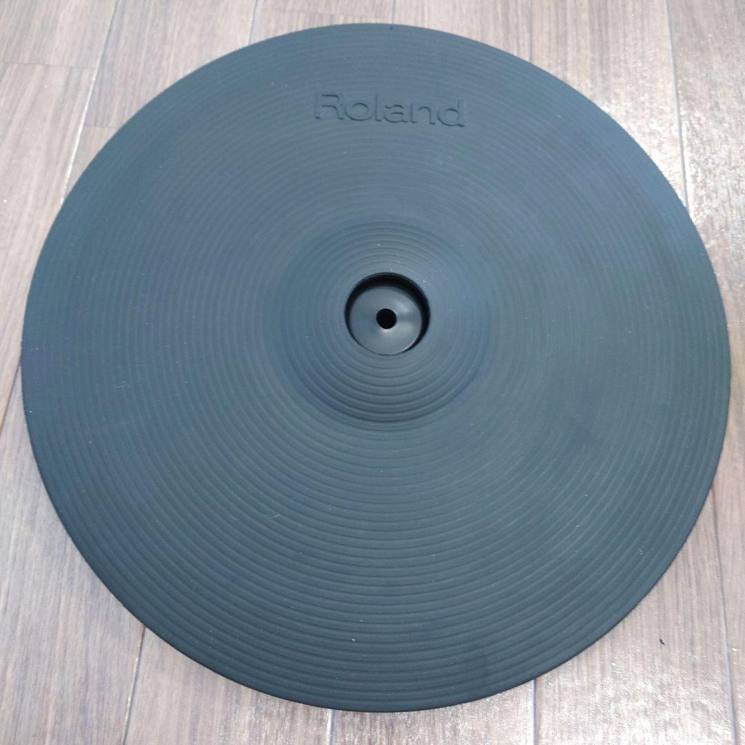 美品 Roland CY-14C BK クラッシュシンバル ④
