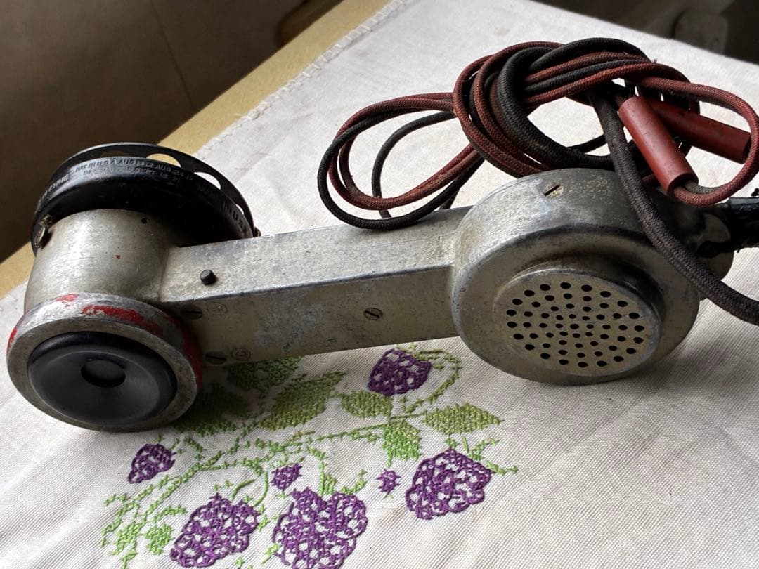 アンティーク　電話機　Werstern Electric 1921年　アメリカ