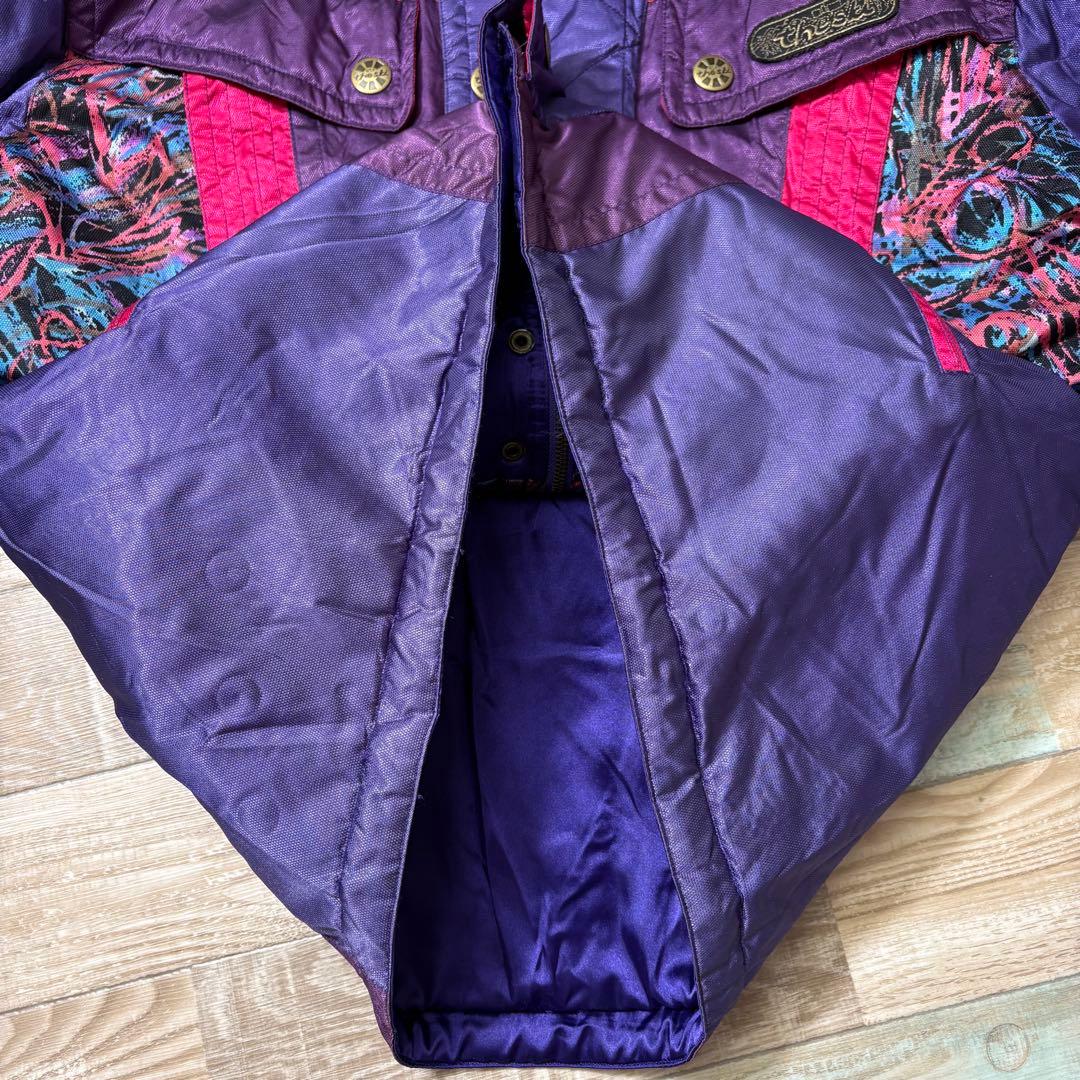 the ski ザ スキー スキーウェア スノボー 雪遊び 除雪 レトロ L