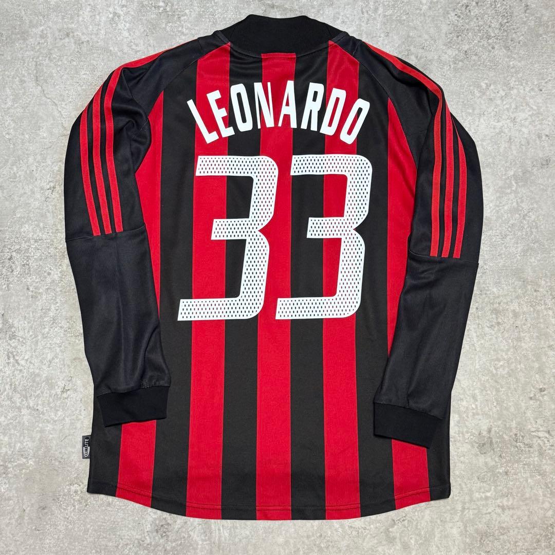 ACミラン 02/03 #33 レオナルド 長袖 ユニフォーム