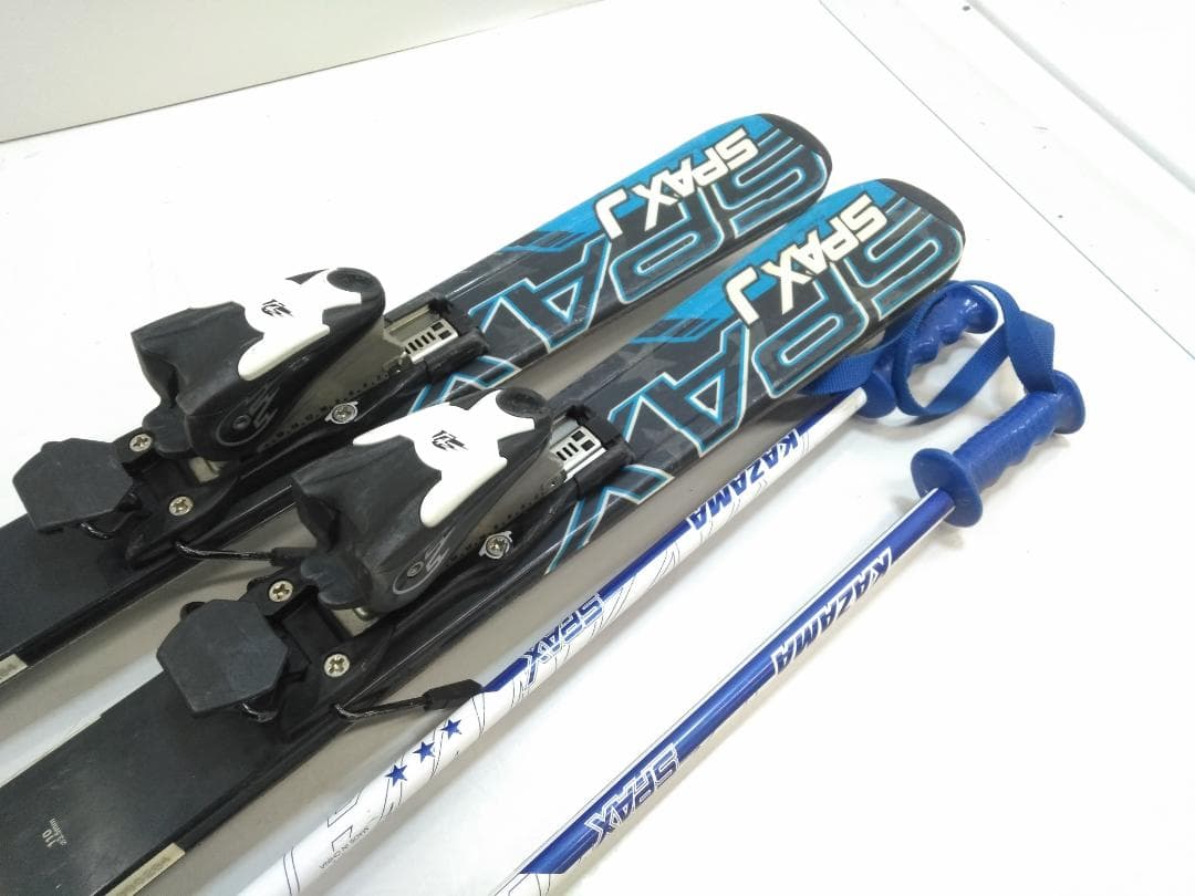 ジュニアスキー4点セット カザマ 110cm ブーツ セレス 21cm ◇