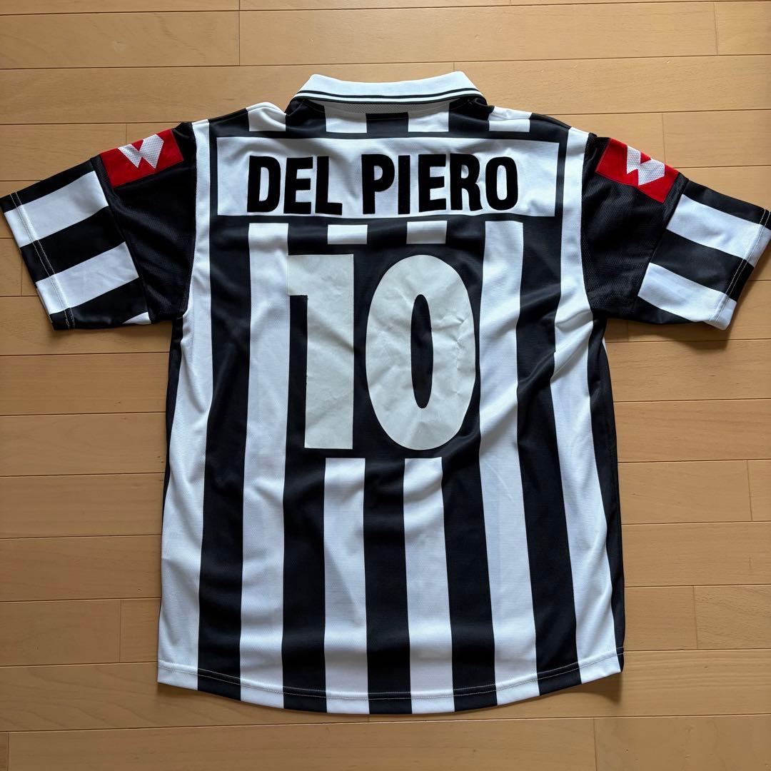 美品 Lotto ユヴェントス ユニフォーム 01-02 ホーム デルピエロ Ｌ