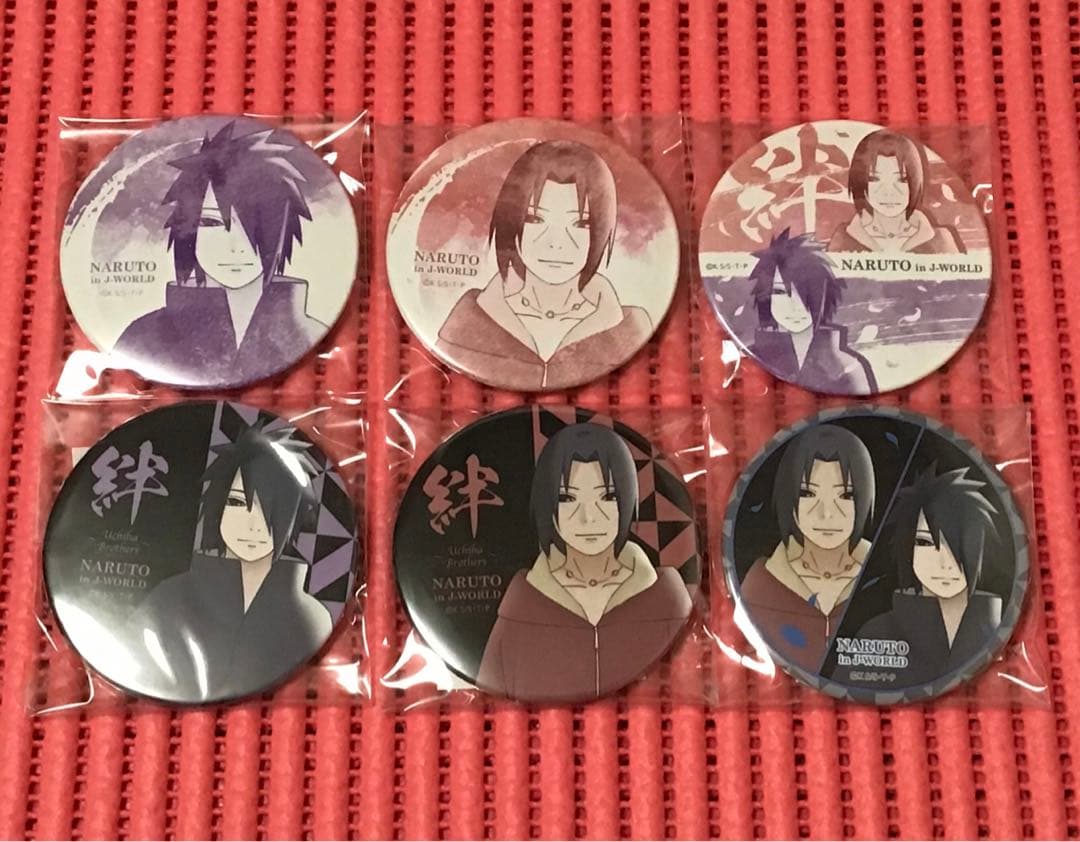 ナルト❼《JW 75mm 絆缶バッジ》