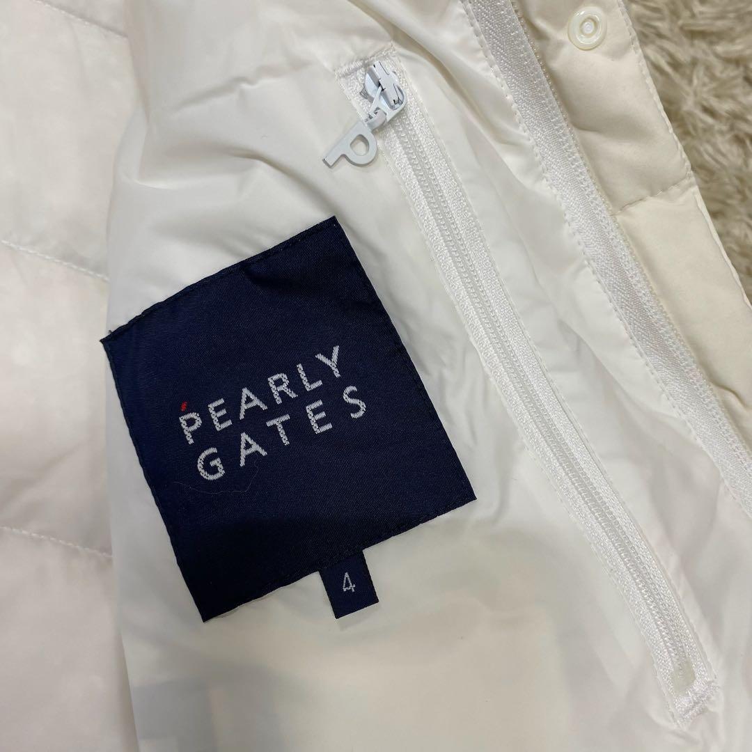 パーリーゲイツ　2way ダウンジャケット　ホワイト　4