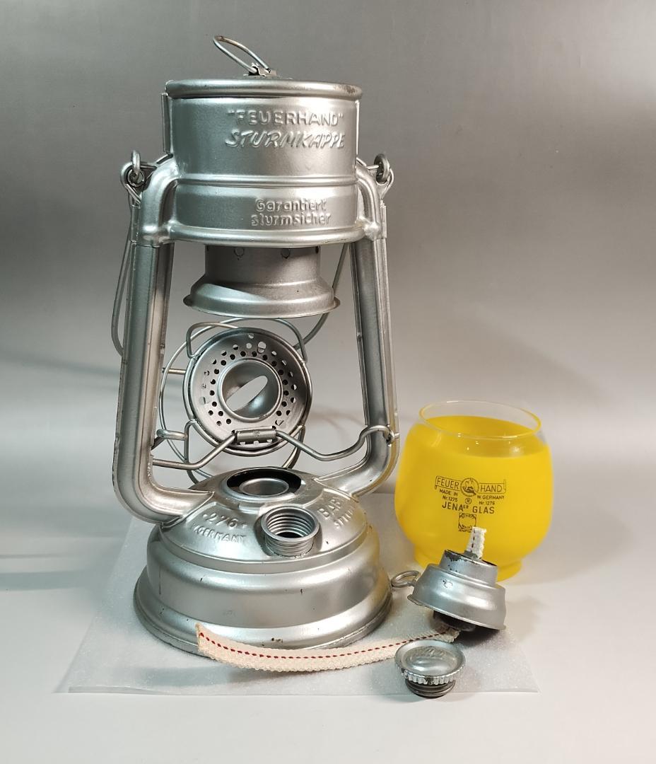 ■Feuerhand 276 stk シルバー塗装 フュアーハンド ランタン