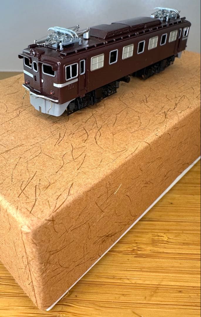 ワールド工芸　国鉄ED61（茶色塗装）