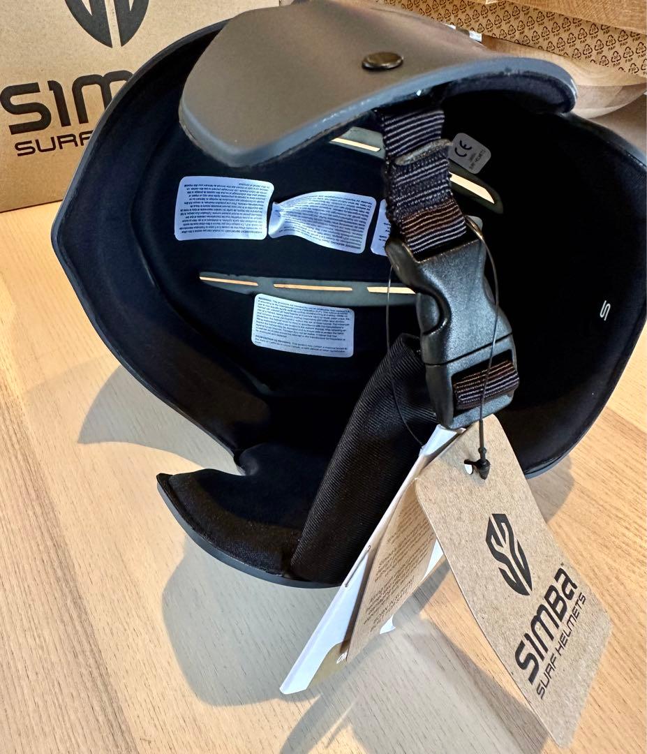 サーフィン・ボディボード Simba surf helmet - Black - Size S