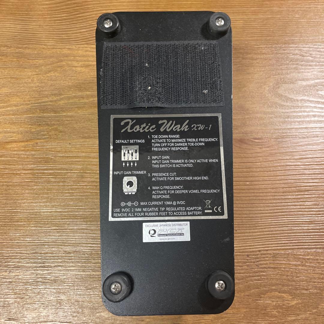 Xotic Wah mw-1 ギターエフェクター