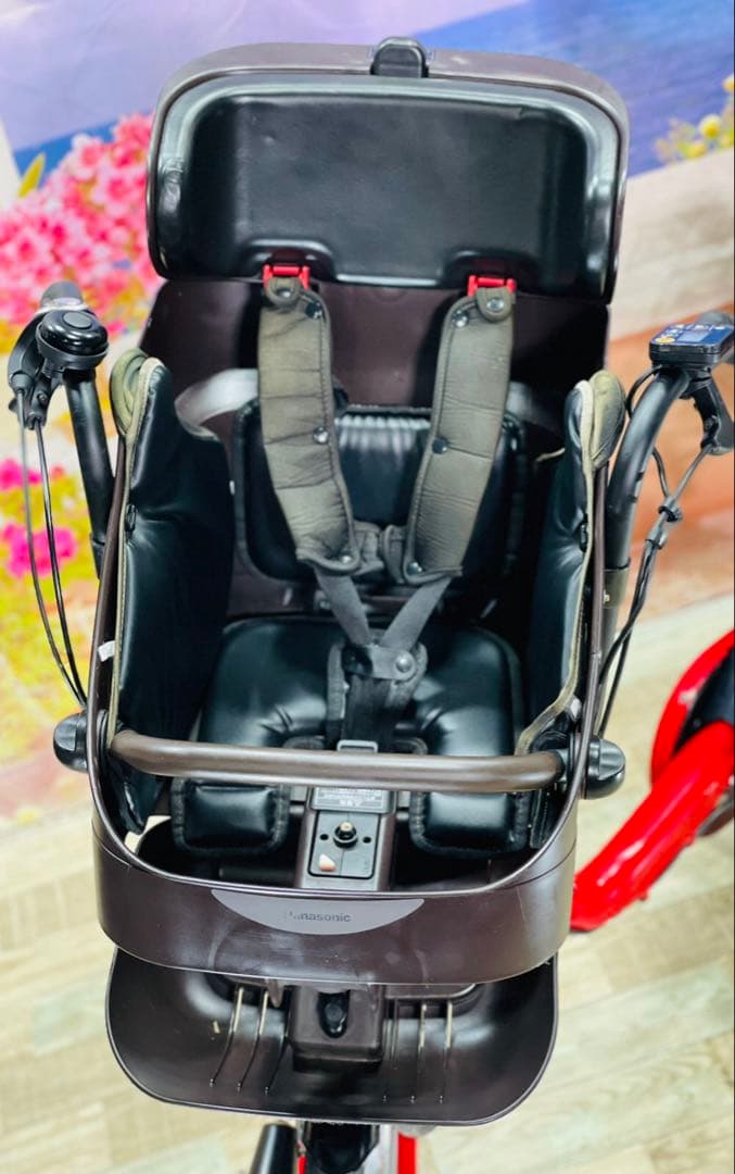 人気モデル！ギュット⭐️12AHパナソニック子供乗せ電動アシスト自転車Y2769