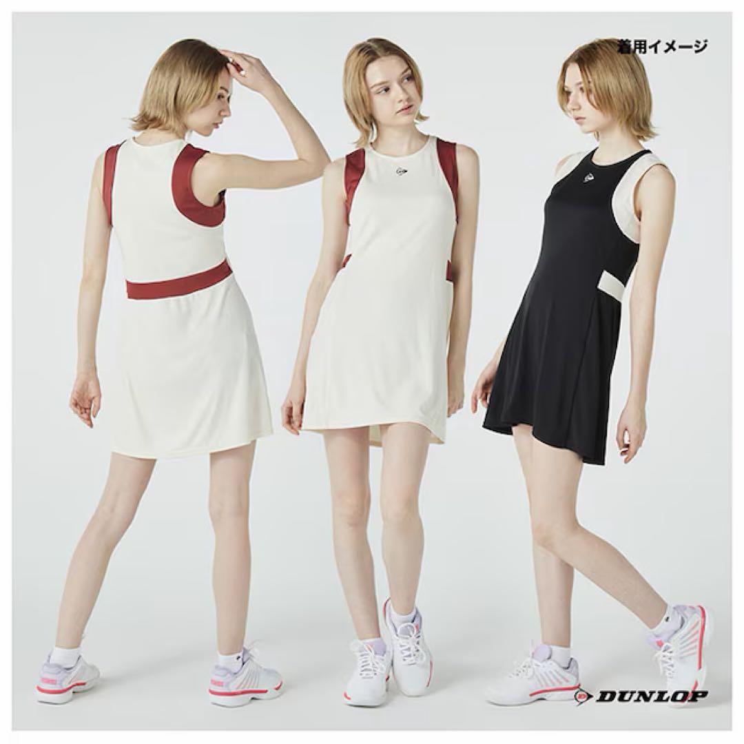 ダンロップ　テニス　ゲームワンピース　Lサイズ　レディースウェア