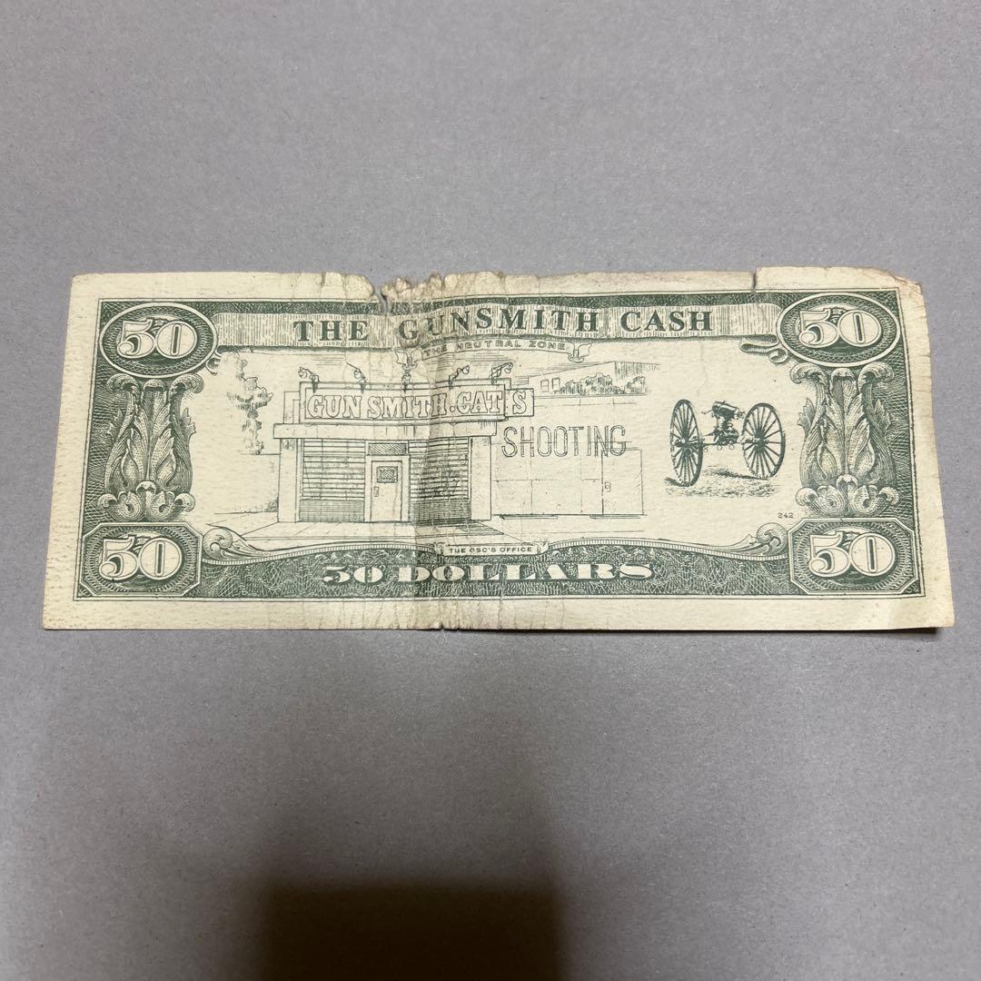 ガンスミスキャッシュ　ガンスミスキャッツ　ダミー紙幣　園田健一