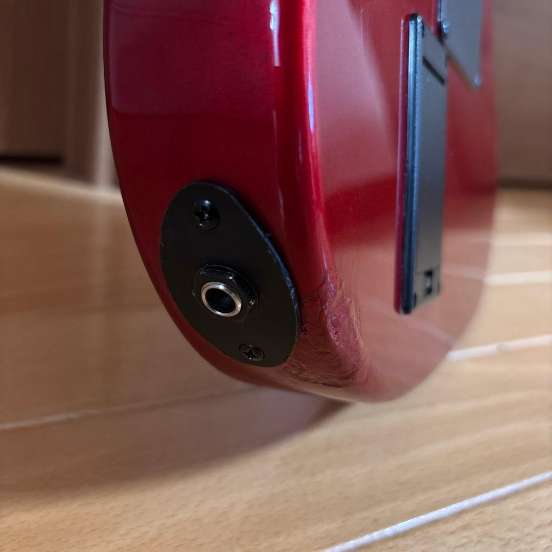 金ロゴ FERNANDES FR-55 アクティブ トレモロアーム・ケース付