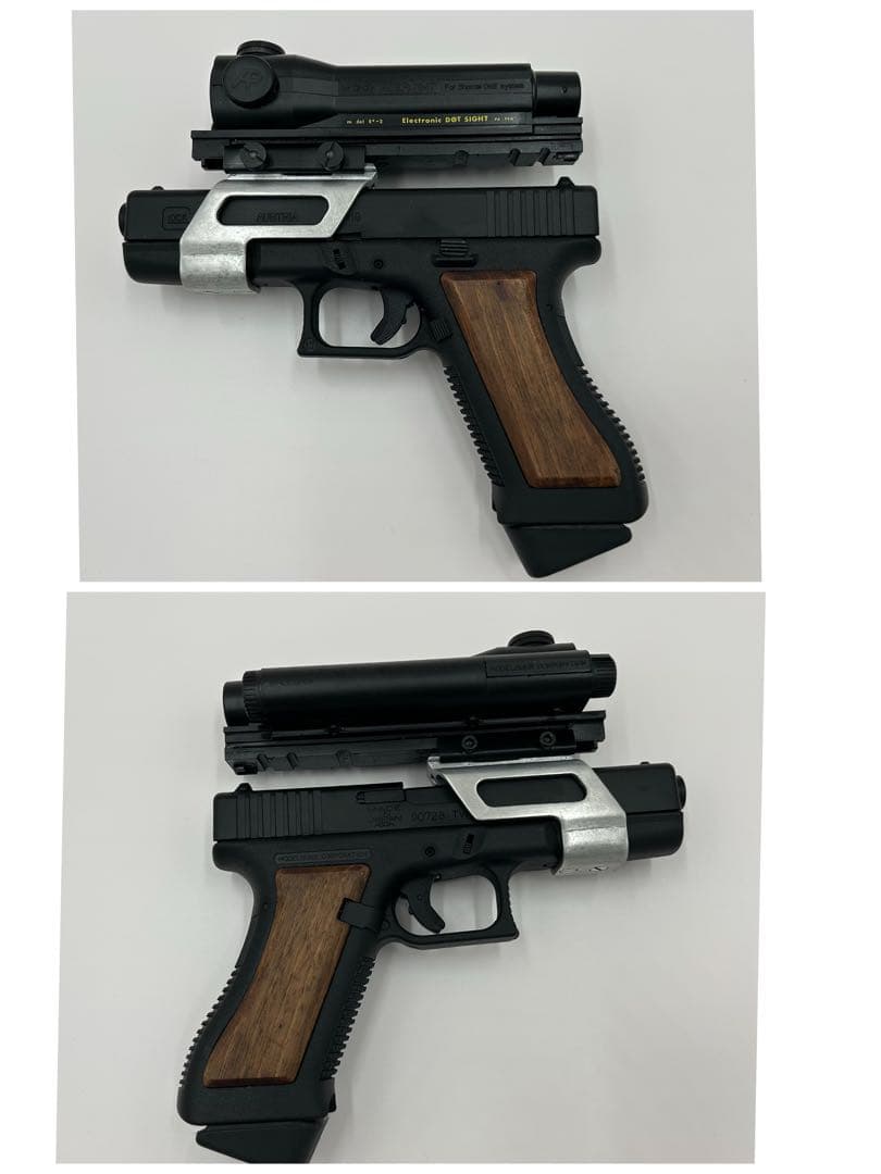 【不朽名作 】 MGCグロック17(ガスブローバック)とスコープ付カスタムセット