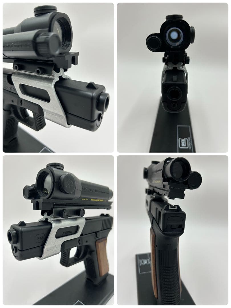 【不朽名作 】 MGCグロック17(ガスブローバック)とスコープ付カスタムセット