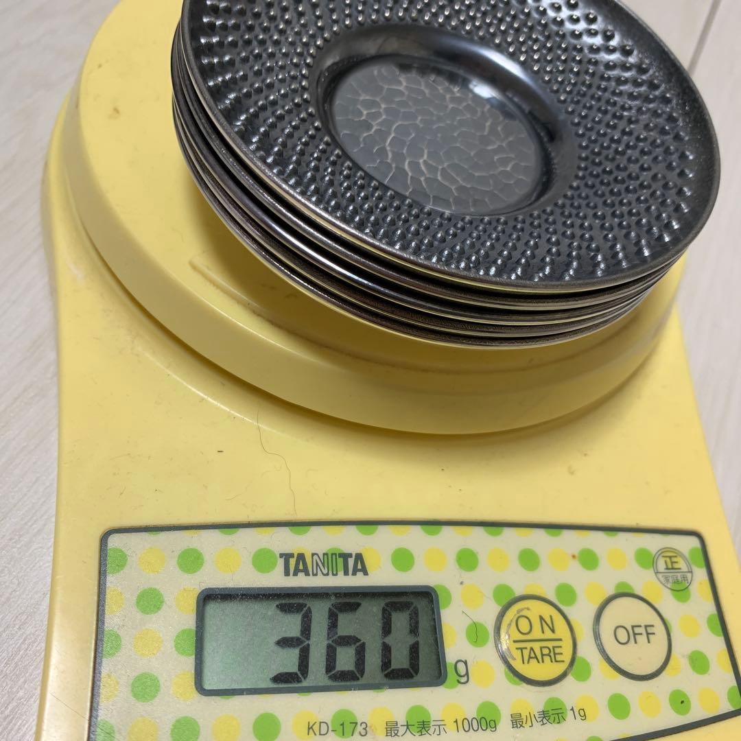 純銀刻印秀峰作茶器セット共箱付 重量1338g 煎茶道具骨董工芸最終価格３５万円